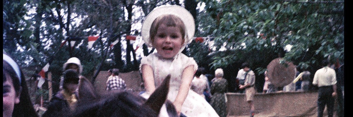 Katherine's Early Years in the Saddle